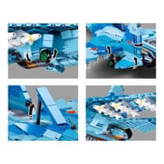 Sluban Model Bricks M38-B0985 Su-27 2in1 Fighter