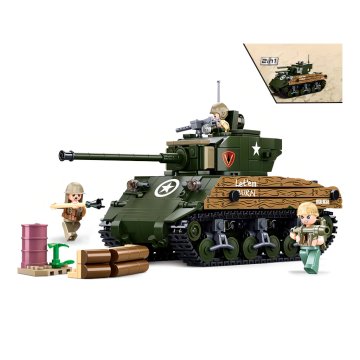 Sluban M38-B1110 bojni tank M4A3 Sherman vojske 2. svetovne vojne
