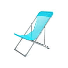Happy Green Zložljivi ležalnik za plažo CARIBIC 56,5 x 91 x 96 cm, svetlo modra