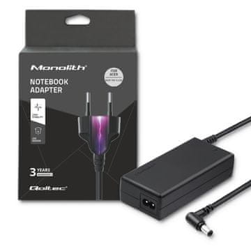 Qoltec napajalnik za prenosnik Acer 65W | 19V | 3,42A | 5,5*2,5 | + napajalni kabel