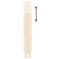 Vidaxl Mačje drevo od tal do stropa krem 258,5-284,5 cm
