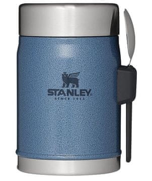 Stanley 1913 Classic posoda za hrano + spork, 0,4 l, modra