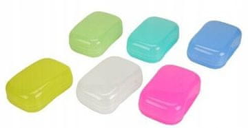 shumee Plastični podstavek za milo s pokrovom