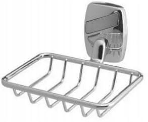 shumee Viseči podstavek za milo za prho, krom, 13 cm