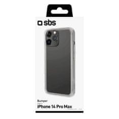 SBS Bumper ovitek za iPhone 14 Pro Max, prozoren
