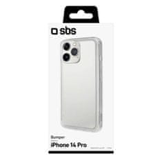 SBS Bumper ovitek za iPhone 14 Pro, prozoren