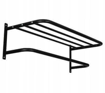 shumee Paul stensko stojalo za brisače, črno