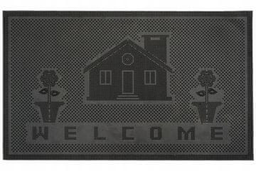 shumee Zunanji gumijasti predpražnik 45x75 cm