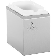 Royal Catering Dispenser za omake s črpalko iz nerjavečega jekla 2 l