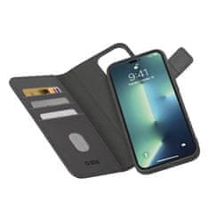 SBS Duo Mag Wallet ovitek za iPhone 14 Pro, preklopni, črn