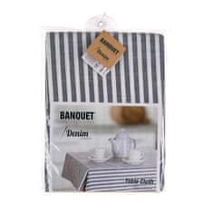 Banquet Kuhinjski prt DENIM Stripes 120 x 140 cm, siv, komplet 2
