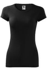Malfini Ženska majica slim-fit, črna, XL