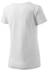 Malfini Ženska majica slim fit z rokavom iz reglana, bela, XS