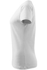 Malfini Ženska majica slim fit z rokavom iz reglana, bela, XS