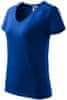 Malfini Ženska majica slim fit z rokavom iz reglana, kraljevsko modra, XL