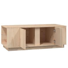 shumee Klubska mizica 110×50×40 trdna borovina