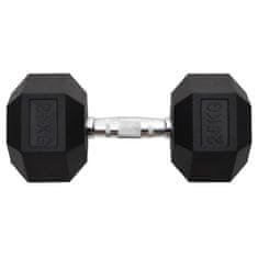 Vidaxl Uteži 25 kg lito železo