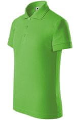 Malfini Polo majica za otroke, jabolčno zelena, 122cm / 6let
