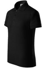 Malfini Polo majica za otroke, črna, 122cm / 6let