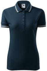 Malfini Ženska kontra majica polo, temno modra, 2XL