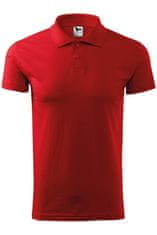 Malfini Moška preprosta polo majica, rdeča, S