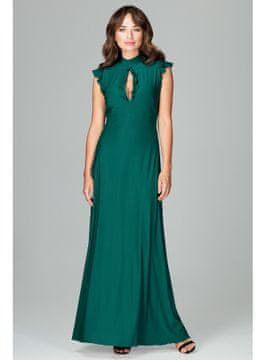 Lenitif Ženska večerna obleka Varmt K486 zelena