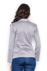 Figl Ženska jakna za prosti čas Henrik M085 siva XL