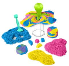 Kinetic Sand Kinetični pesek z kalupi za oblikovanje lončkov