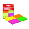Neonski bloki Multicolor 40x50 mm v 4 barvah