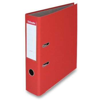 Esselte Kartoteka Economy, A4, 75 mm - rdeča