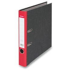 Esselte Datoteka Mramor, A4, 50 mm, rdeča
