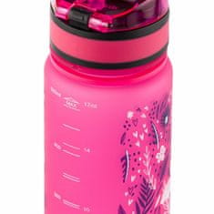 BAAGL Steklenička za pitje iz tritana Flamingo, 500 ml