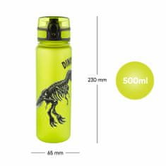 BAAGL Steklenička za pitje iz tritana Dinozavri, 500 ml