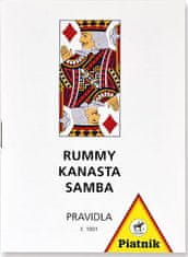 Kanasta, Rummy - Pravila