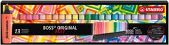 Stabilo Svetlomer BOSS ORIGINAL ARTY line - komplet 23 barv