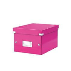 Leitz Univerzalna škatla Click&Store, velikost S (A5), roza