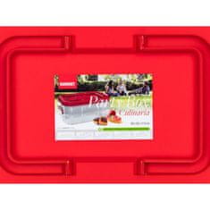 Banquet Zabavna škatla CULINARIA 40 x 28 x 17,8 cm, rdeč pokrov, komplet 4 kosov