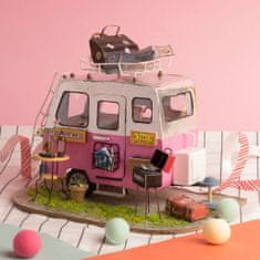 Robotime Miniaturna hiša Party karavana
