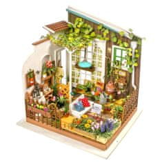 Robotime Miniaturna hiša Vrtna terasa