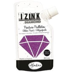 Aladine IZINK Diamantna barva - vijolična, 80 ml