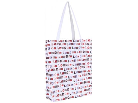 PRIMARK Bela nakupovalna torba LONDON