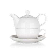 Banquet čajni set BELI 400 + 220 ml