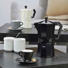 Kela Lonček za espresso Italia 9 skodelic črne barve KL-10555