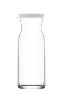 LAV Karafa iz stekla 700ml FONTE z belim pokrovom