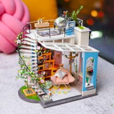 Robotime Miniaturna hiša Podstrešje