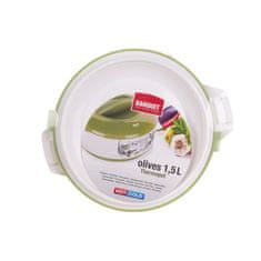 Banquet Termo lonec s pokrovom OLIVES 1,5 l, komplet 2