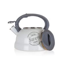 Banquet Žvižgajoči emajlirani čajnik SWEET HOME 3,3 l