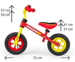 shumee Milly Mally poganjalec Dragon Air rumeno-rdeč