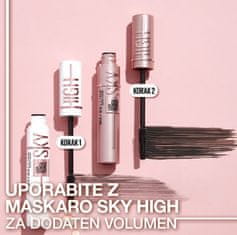 Maybelline Lash Sensational Sky High negovalni barvni primer za trepalnice, črni