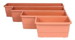 Plastkon Multipack 3pcs Gardenie Smart samoplačniški sadilnik terakota 40 cm